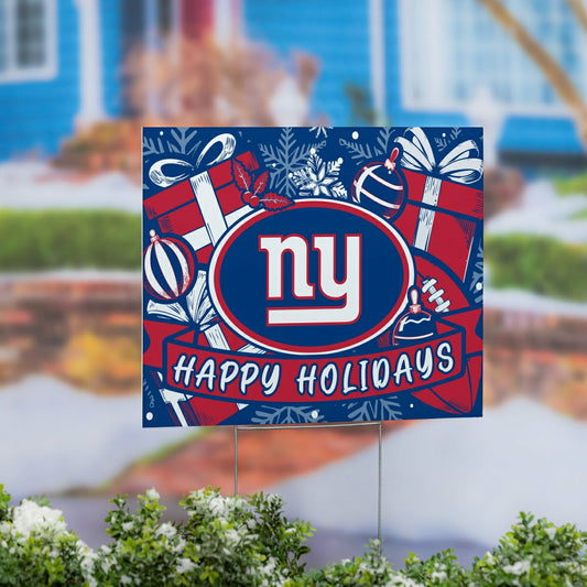 Team Sports America Trending - New York Giants Yard Sign, Holiday