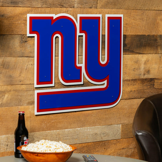 Team Sports America Best Seller - New York Giants Premier Metal Wall Art