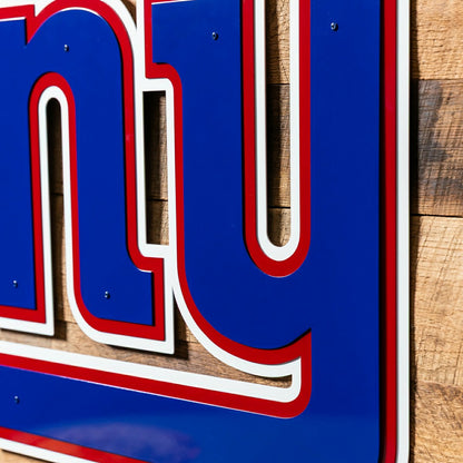 Team Sports America Best Seller - New York Giants Premier Metal Wall Art
