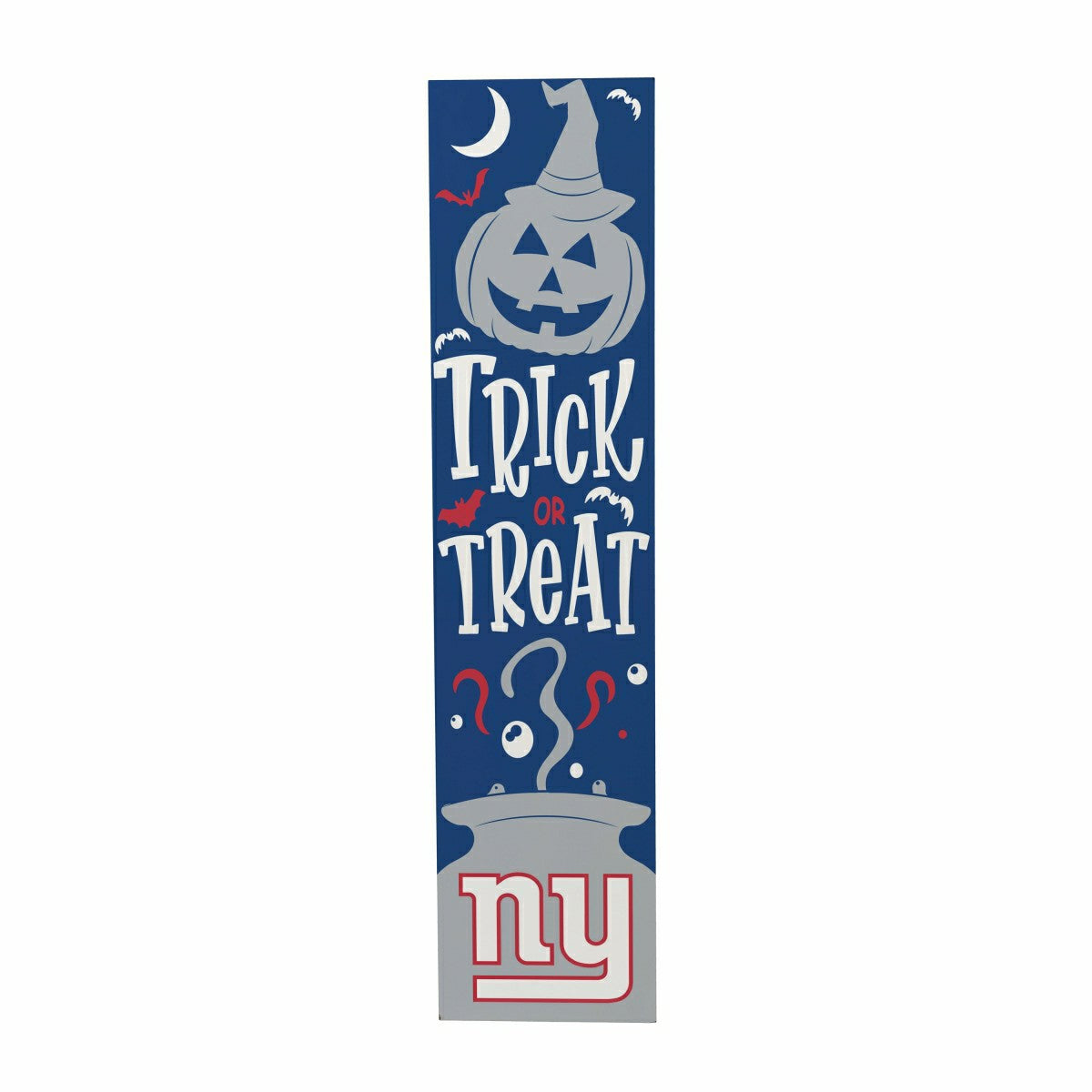 Team Sports America Classic - 47" Double Sided Leaner, New York Giants, Halloween