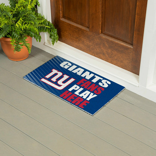 Team Sports America Value - New York Giants Fan Mat, 28"x16"