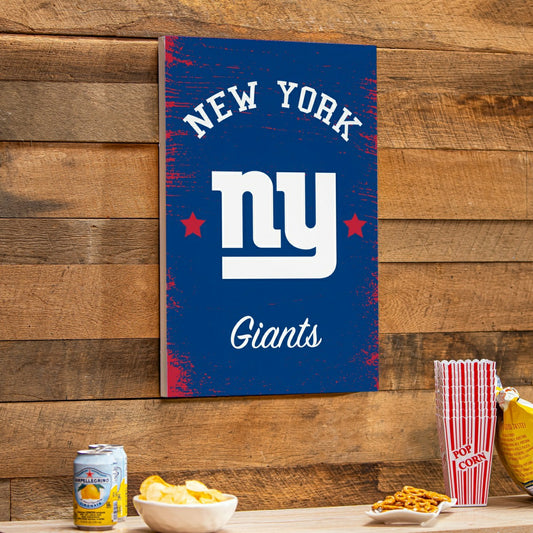 Team Sports America Trending - New York Giants Wood Wall Sign, 16x24