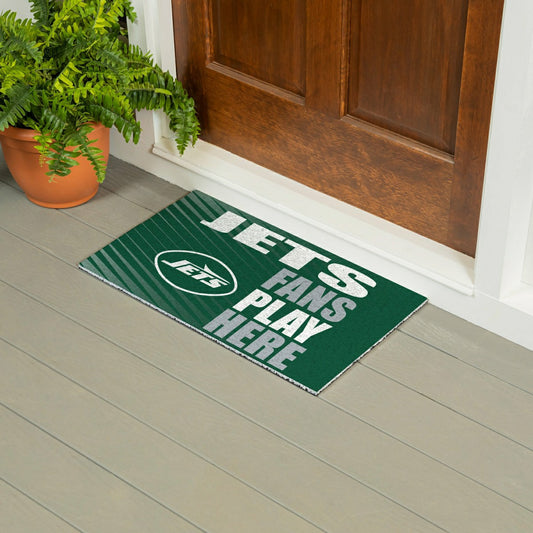 Team Sports America Exclusive - New York Jets Fan Mat, 28"x16"