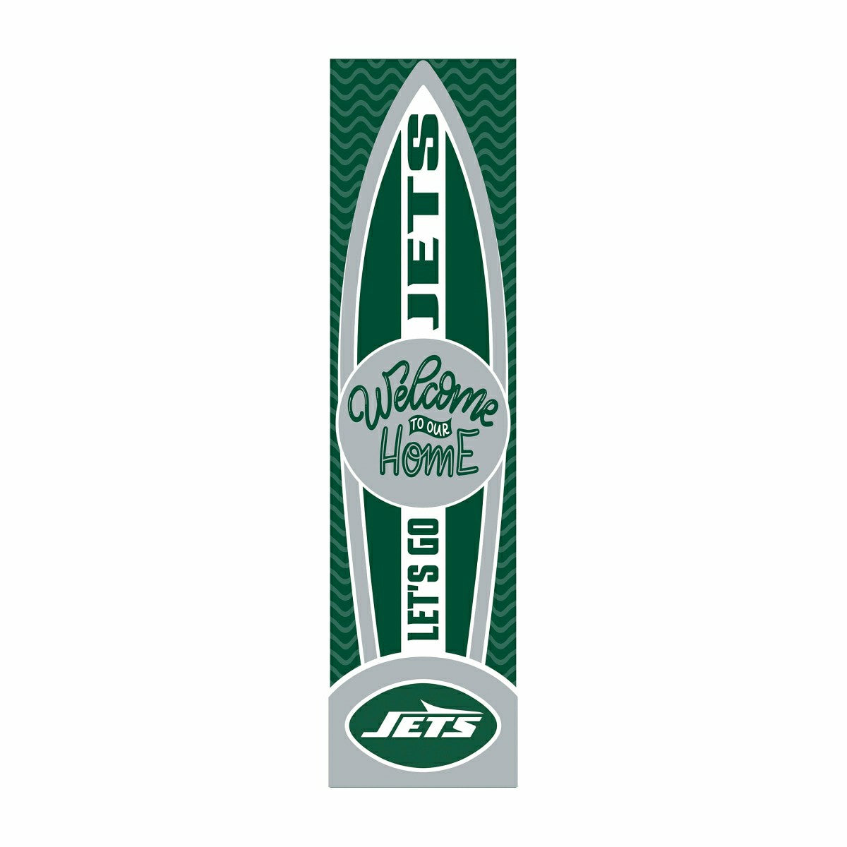Team Sports America Essential - New York Jets Summer Seasonal Surfboard ECM Exclusive 47" Single Sided