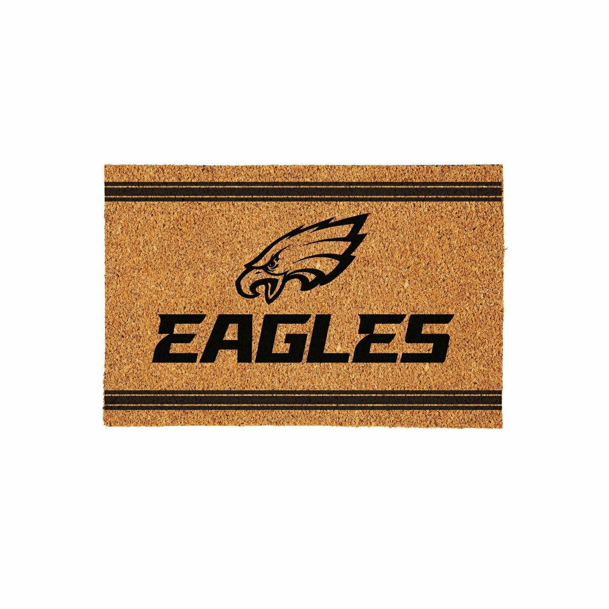 Team Sports America Value - Philadelphia Eagles Large One Color Coir Mat, 36"x24"