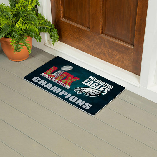 Team Sports America Essential - Philadelphia Eagles Super Bowl 59 Champions Turf Mat, Color