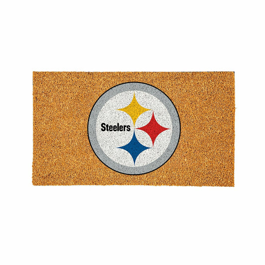 Team Sports America Value - Coir Mat, 16"x28", Pittsburgh Steelers