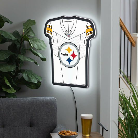 Team Sports America Classic - Pittsburgh Steelers NFL Football Jersey Edgelite LED Decor
