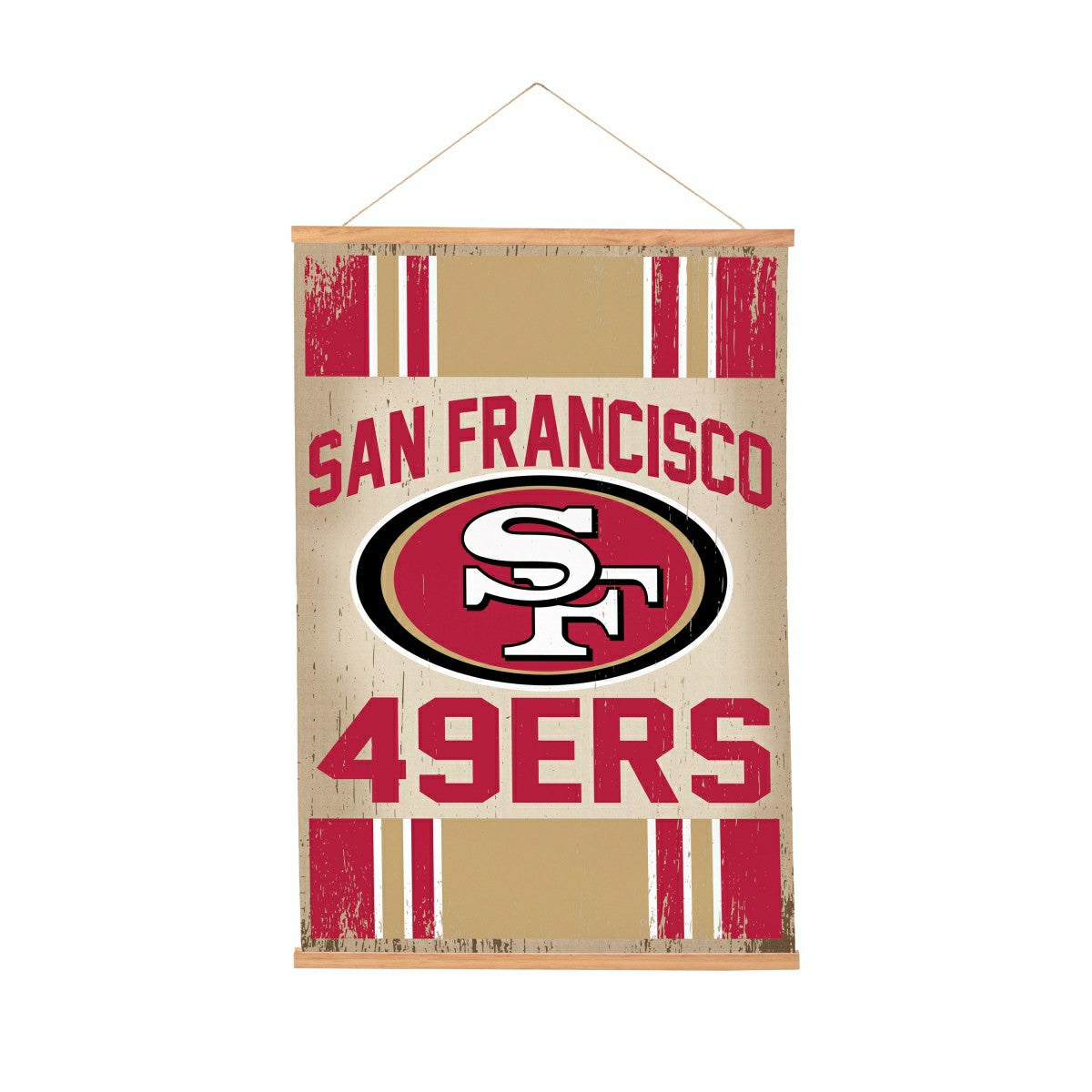 Team Sports America Trending - San Francisco 49ers, Canvas Wall Tapestry, Medium, 36x24