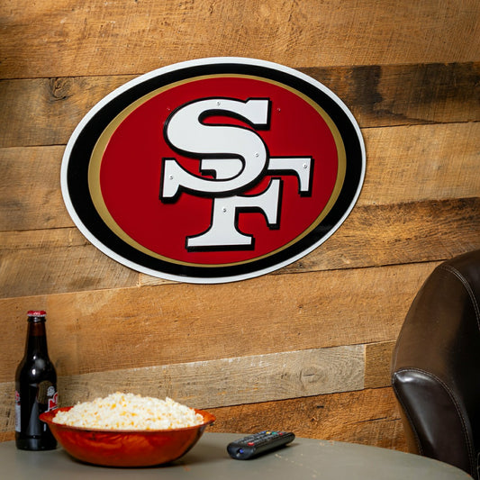 Team Sports America Signature - San Francisco 49ers Premier Metal Wall Art