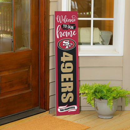 Team Sports America Trending - 47" Double Sided Leaner, San Francisco 49ers, Halloween