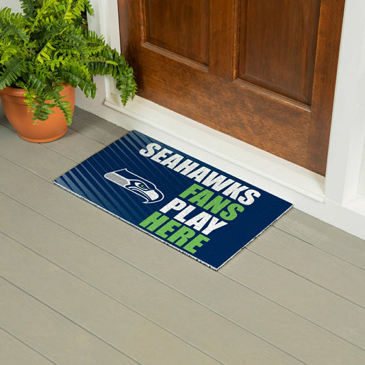 Team Sports America Classic - Seattle Seahawks Fan Mat, 28"x16"
