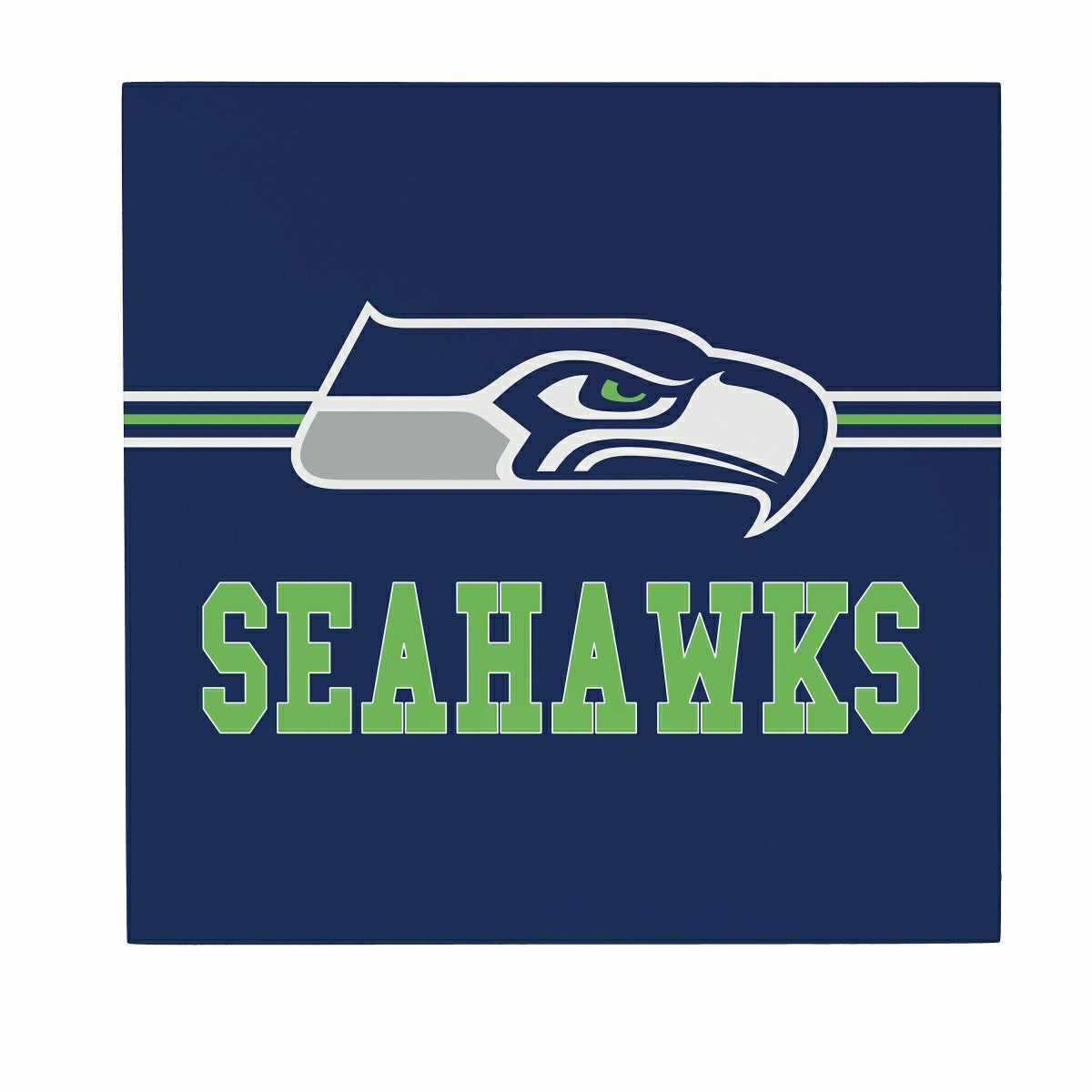 Team Sports America Value - Seattle Seahawks Wood Wall Sign, 12x12