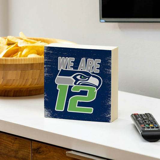Team Sports America Best Seller - Seattle Seahawks Plock, Down Home Fans, 6x6