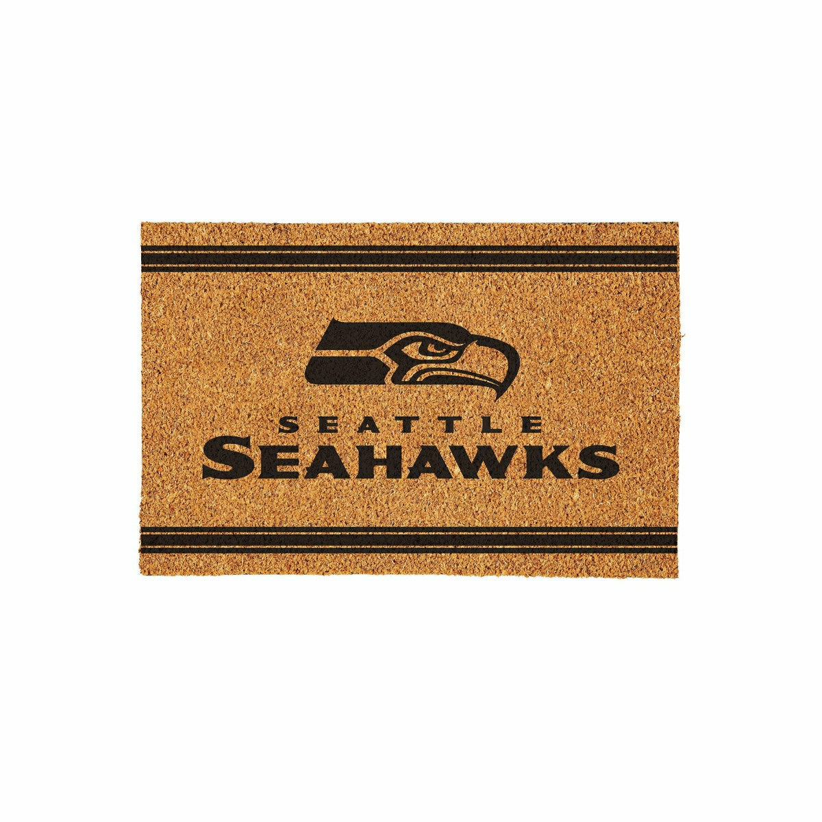 Team Sports America Classic - Seattle Seahawks Large One Color Coir Mat, 36"x24"