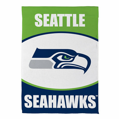 Team Sports America Exclusive - Seattle Seahawks Suede Garden Flag