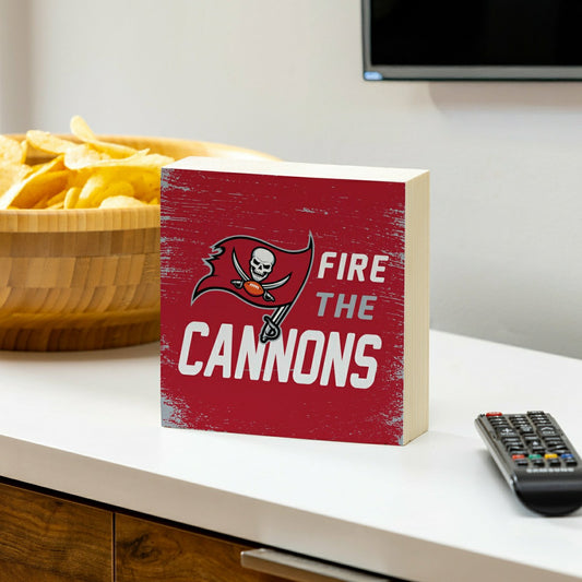 Team Sports America Classic - Tampa Bay Buccaneers Plock, Down Home Fans, 6x6