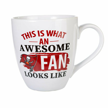 Team Sports America Everyday - Tampa Bay Buccaneers, Ceramic Cup O'Java 17oz Gift Set