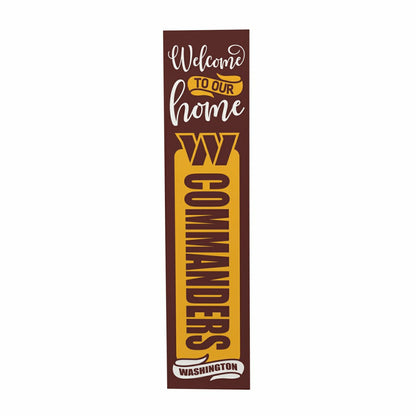 Team Sports America Value - 47" Double Sided Leaner, Washington Commanders, Halloween