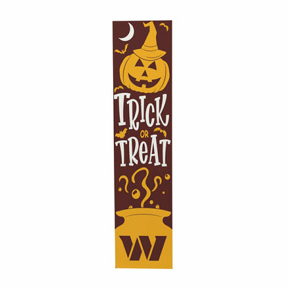 Team Sports America Value - 47" Double Sided Leaner, Washington Commanders, Halloween