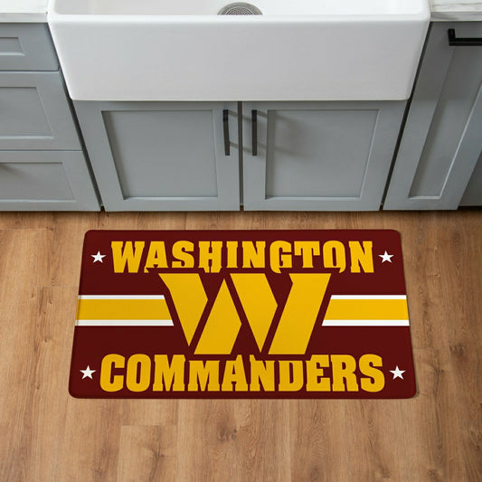 Team Sports America Exclusive - Washington Commanders Anti-Fatigue Mat, 18"x30"