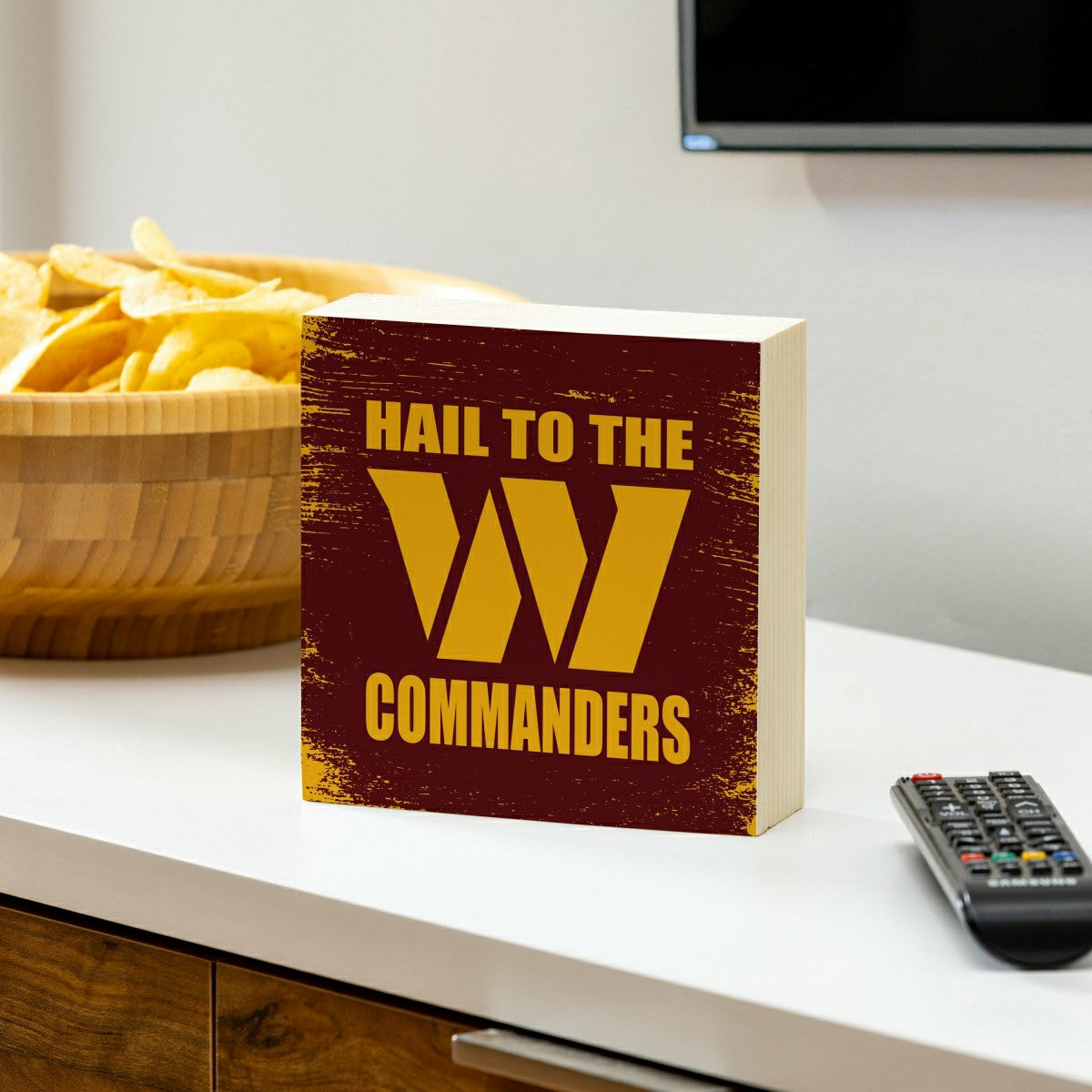 Team Sports America Classic - Washington Commanders Plock, Down Home Fans, 6x6