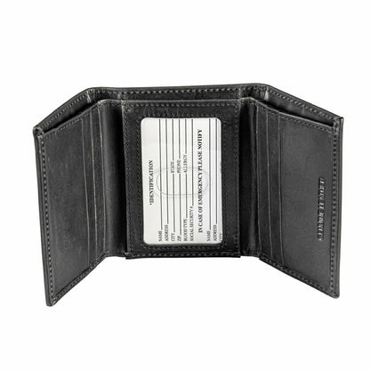Team Sports America Trending - Washington Commanders, Tri-Fold Wallet, Black