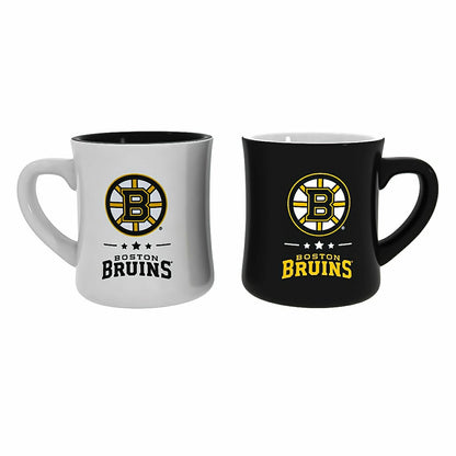 Team Sports America Trending - Boston Bruins 10oz Ceramic Cup Set, 2pc
