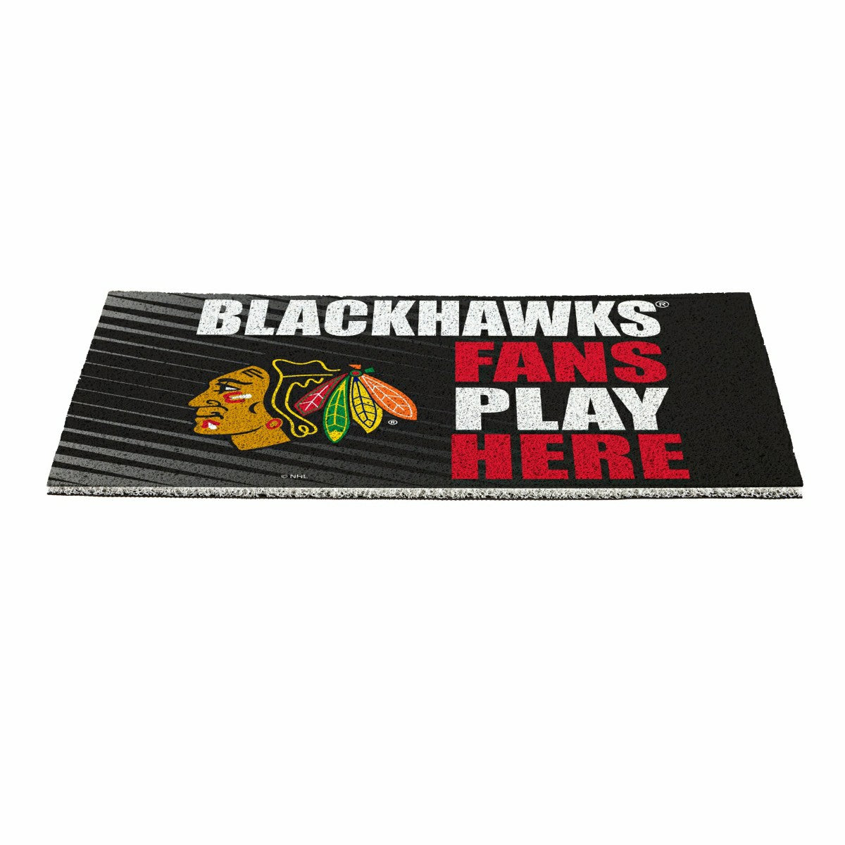 Team Sports America Essential - Chicago Blackhawks Fan Mat, 28"x16"