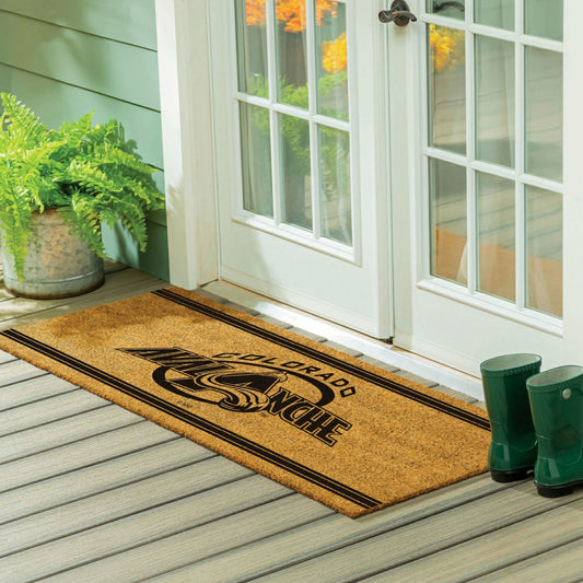Team Sports America Essential - Colorado Avalanche Extra Large One Color Coir Mat, 60"x24"