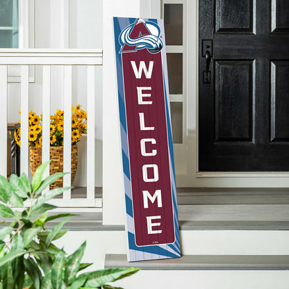 Team Sports America Value - Colorado Avalanche Summer Seasonal Single Sided Large Leaner, 46"