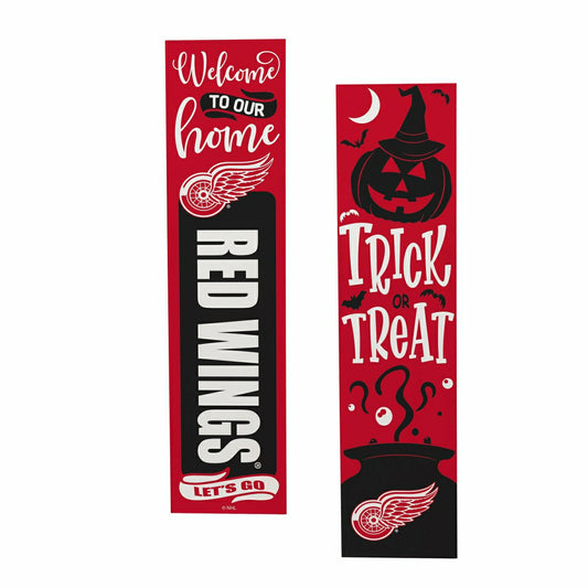 Team Sports America Signature - Detroit Red Wings 47" Double Sided Leaner, Halloween
