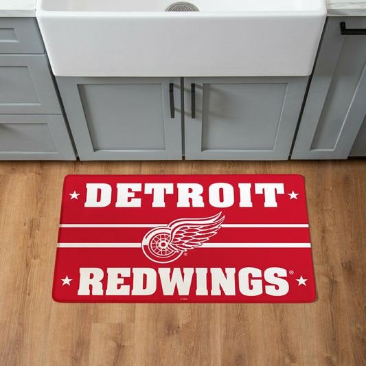 Team Sports America Value - Detroit Red Wings Anti-Fatigue Mat, 18"x30"