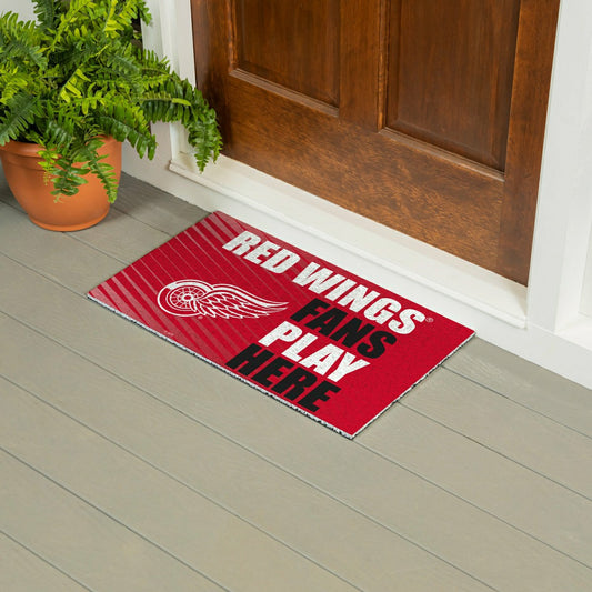 Team Sports America Everyday - Detroit Red Wings Fan Mat, 28"x16"