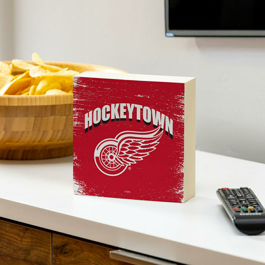 Team Sports America Classic - Detroit Red Wings Plock, Down Home Fans, 6x6