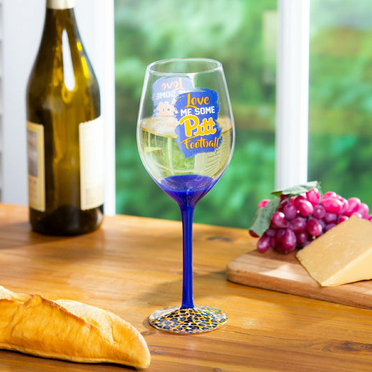 Team Sports America Best Seller - University of Pittsburgh, 17oz Boxed Stemware