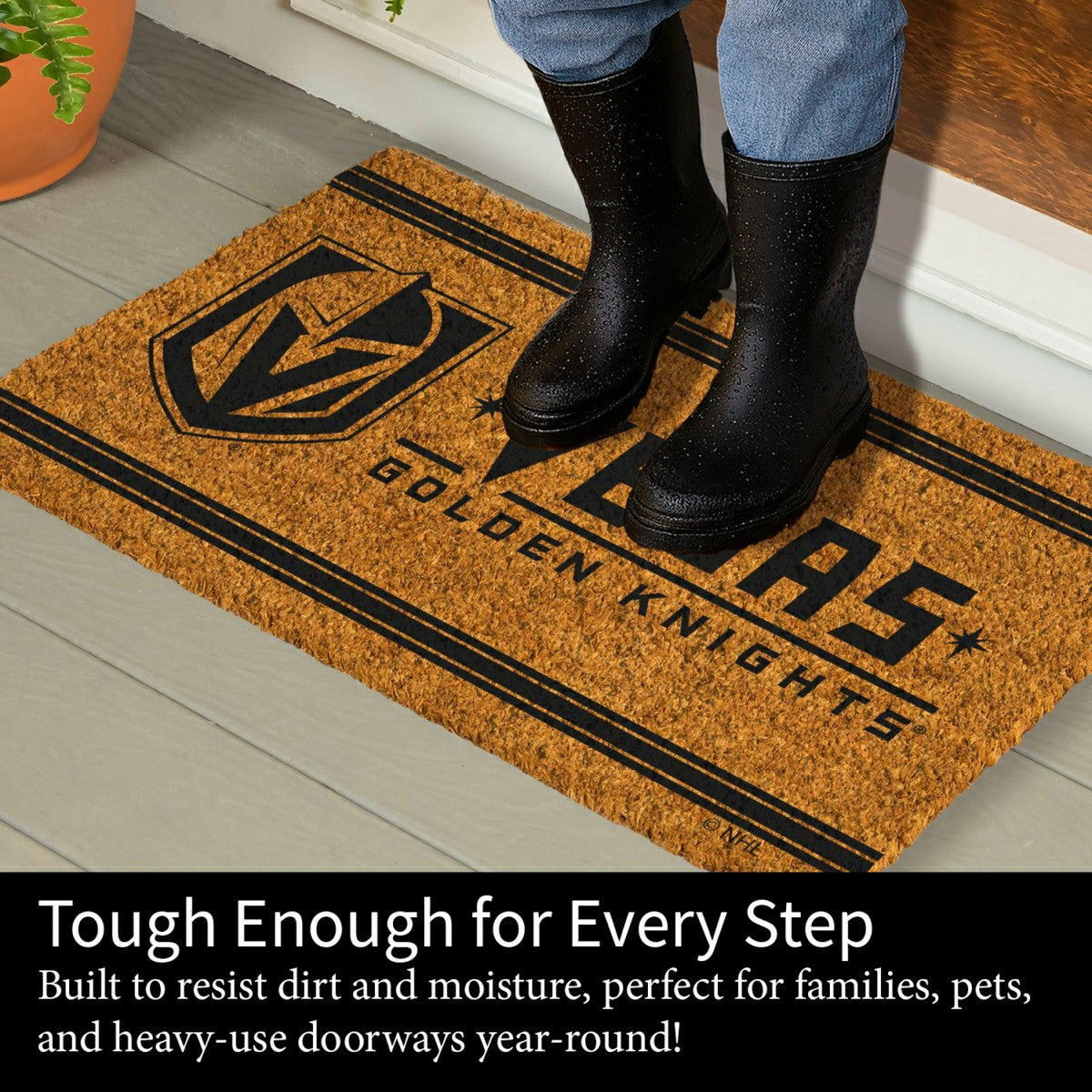 Team Sports America Value - Vegas Golden Knights, Coir Mat 1C