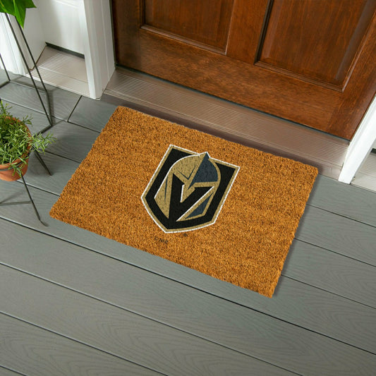 Team Sports America Exclusive - Coir Mat, 16"x28", Vegas Golden Knights