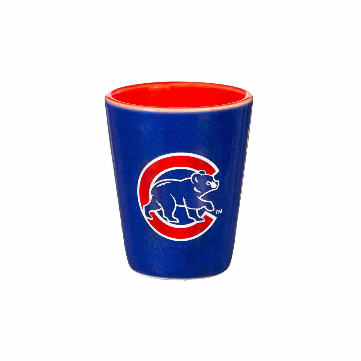 Team Sports America Trending - Chicago Cubs 4-Piece Ceramic 2oz. Shot Glass Set