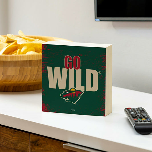Team Sports America Best Seller - Minnesota Wild Plock, Down Home Fans, 6x6