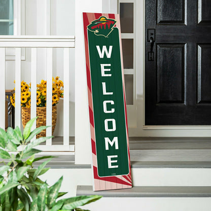 Team Sports America Value - Minnesota Wild Summer Seasonal Single Sided Large Leaner, 46"