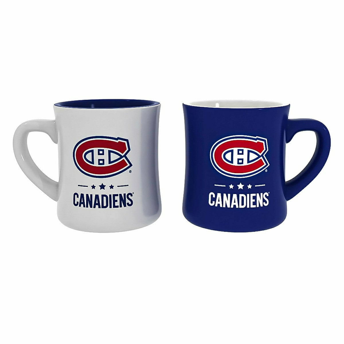 Team Sports America Recommended - Montreal Canadiens 10oz Ceramic Cup Set, 2pc
