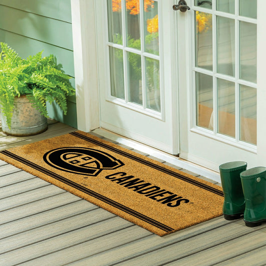Team Sports America Trending - Montreal Canadiens Extra Large One Color Coir Mat, 60"x24"