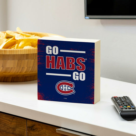 Team Sports America Recommended - Montreal Canadiens Plock, Down Home Fans, 6x6