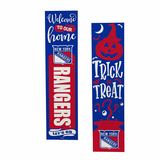 Team Sports America Classic - New York Rangers 47" Double Sided Leaner, Halloween
