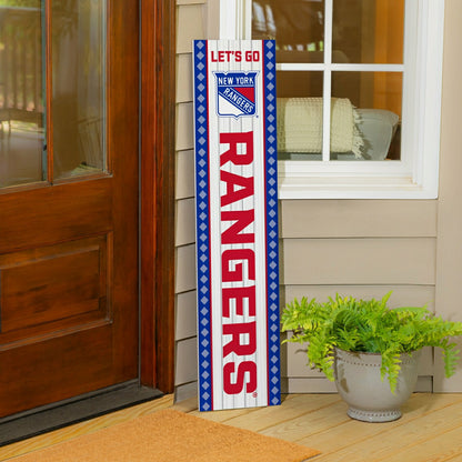 Team Sports America Everyday - New York Rangers 47" Double Sided Leaner, Christmas