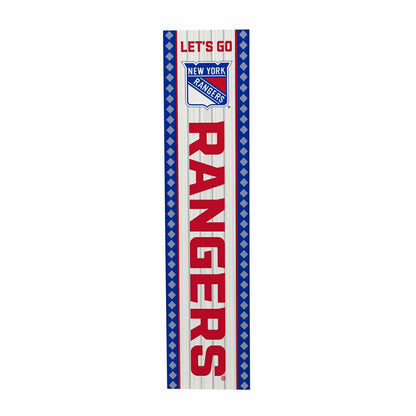 Team Sports America Everyday - New York Rangers 47" Double Sided Leaner, Christmas