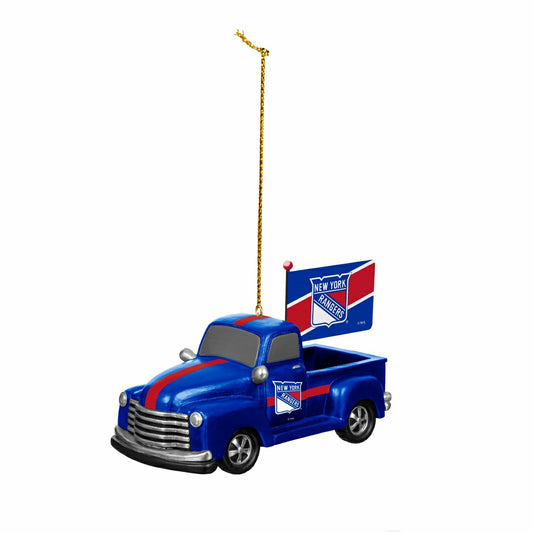 Team Sports America Trending - New York Rangers Rally Truck Ornament, Set of 2