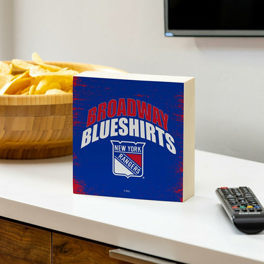 Team Sports America Exclusive - New York Rangers Plock, Down Home Fans, 6x6