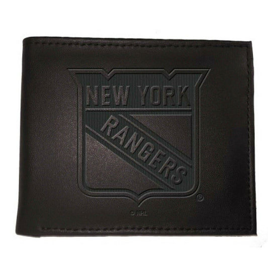 Team Sports America Exclusive - NY Rangers, Bi-Fold Wallet, Black